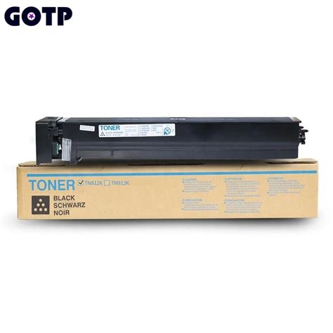 1PCS TN812 For Konica Minolta Bizhub 758 808 Toner Cartridge A8H5050