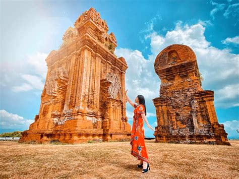 Quy Nhon Twin Towers Ancient Champa Architecture In Binh Dinh Vietnamvn