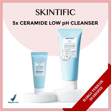 Jual [bpom] Skintific 5x Ceramide Low Ph Cleanser Facial Wash Gentle Cleanser For Sensitive