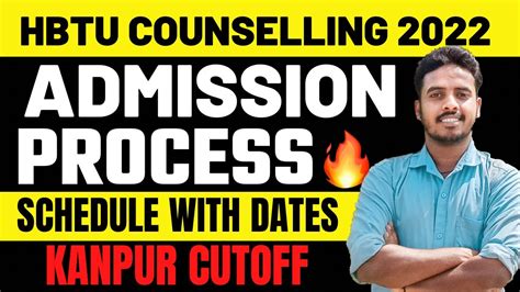 HBTU KANPUR COUNSELING SCHEDULE OUT HBTU ADMISSION PROCESS 2022