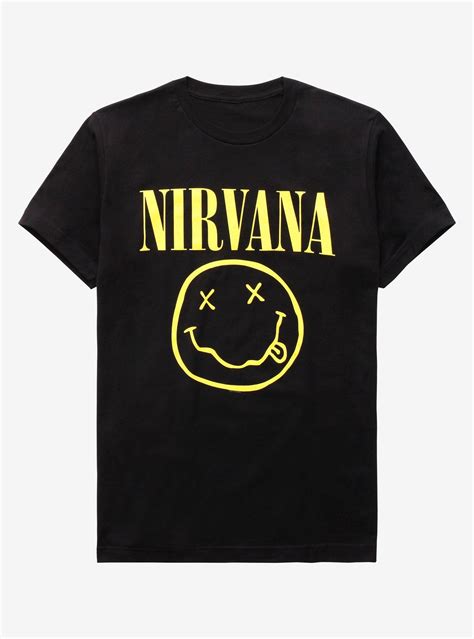 Nirvana Smiley Face Shirt