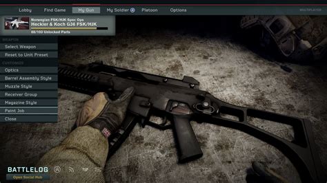 File MOHW G36C Customize Internet Movie Firearms Database Guns