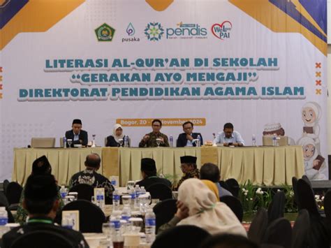 Perkuat Literasi Al Qur An Kemenag Galakkan Gerakan Ayo Mengaji Di Sekolah