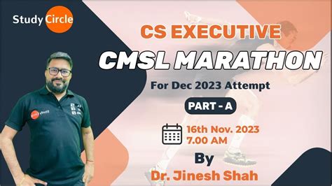 Cs Executive Revision June Slcm Cmsl Part A Sampurna Dr Jinesh