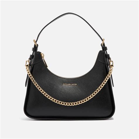 Michael Michael Kors Medium Wilma Leather Bag In Black Lyst