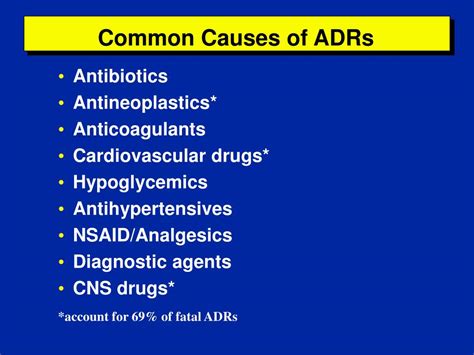 PPT Clinical Analysis Of Adverse Drug Reactions PowerPoint