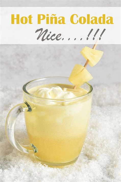 Hot Piña Colada Nice mix dich glücklich Thermomix Rezepte