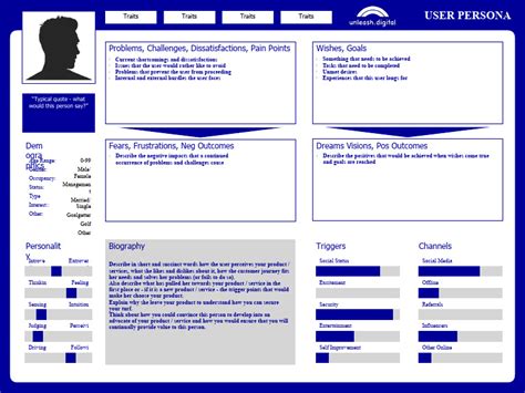 Template User Persona | PDF | Cognition | Psychology