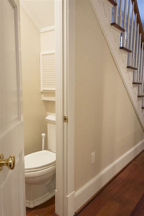 Toilet Under The Stairs Design Toilet Under Stairs
