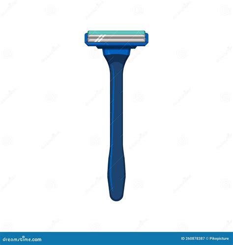 Sharp Shaver Cartoon Vector Illustration Stock Illustration