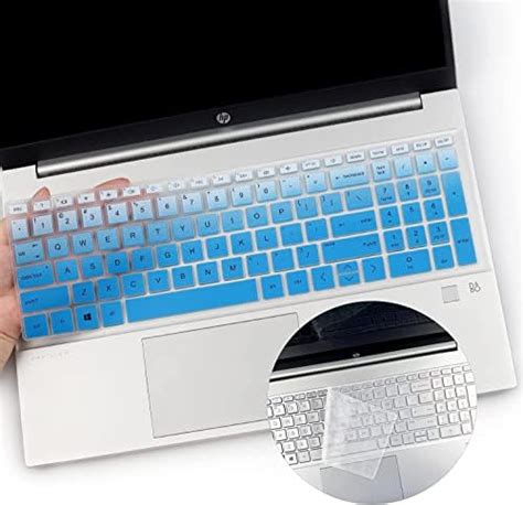 JUSTEC Premium Keyboard Cover Protector For New HP Pavilion 15 Eh 15 Eg