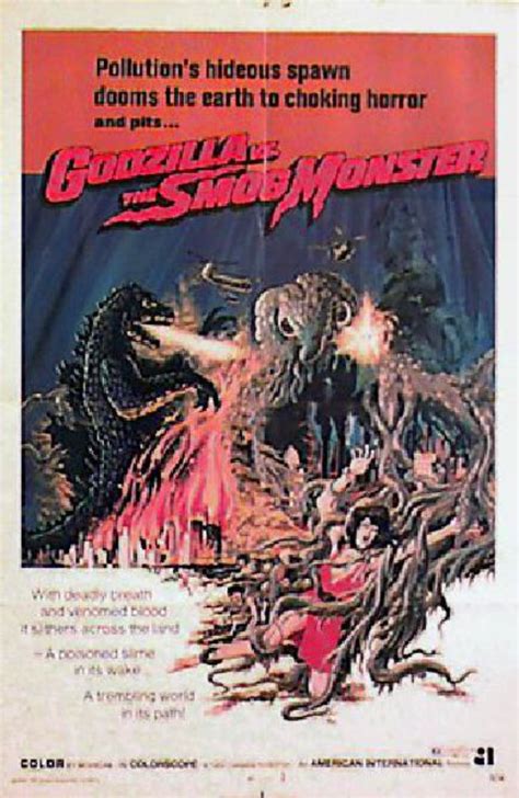 Godzilla Vs The Smog Monster Original U S One Sheet Movie Poster