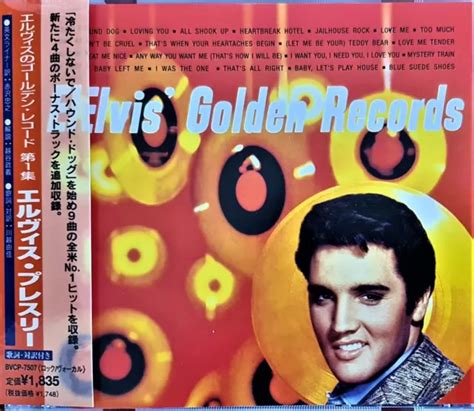 ELVIS PRESLEY Elvis Golden Records Japanese Edition Cd With Obi EUR