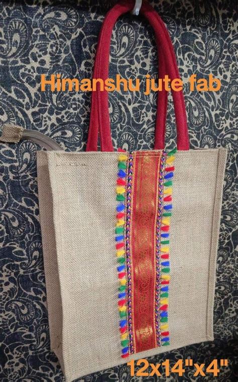 Handled Natural Fancy Jute Gift Bags For Gifting Capacity Kg At Rs