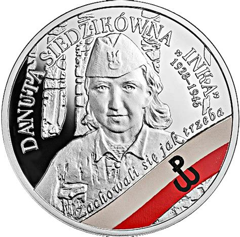 Zlotys Danuta Siedzik Wna Inka Polonia Numista