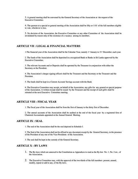 Constitution Of Alumni