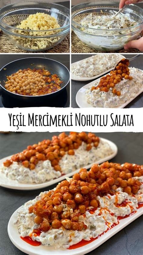 Yeşil Mercimekli Nohutlu Salata Nefis Yemek Tarifleri 9307366