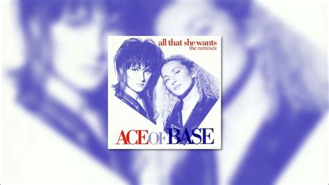 Ace Of Base All That She Wants Audio Youtube