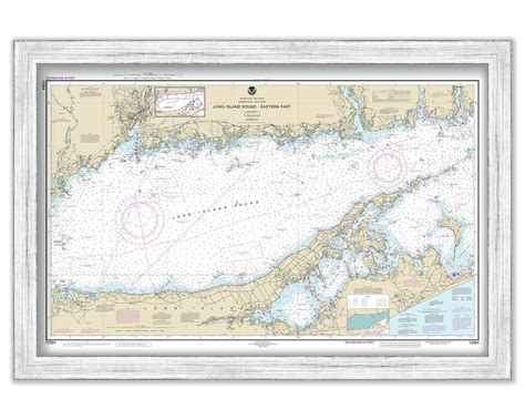 LONG ISLAND SOUND - Eastern Part - Nautical Chart published in 2018