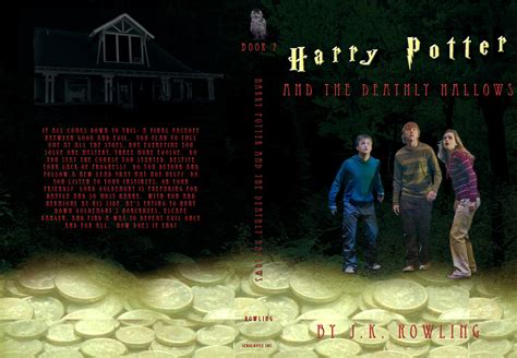 Harry Potter 7 Book Cover by RockinDuckie558 on DeviantArt