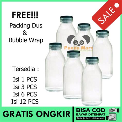 BISA COD Botol Asi Kaca Tutup Karet Botol Asip Perlengkapan Ibu