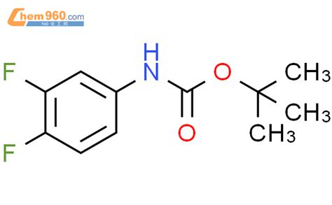 144298 04 434 二氟苯基氨基甲酸叔丁酯cas号144298 04 434 二氟苯基氨基甲酸叔丁酯中英文名分子式结构式