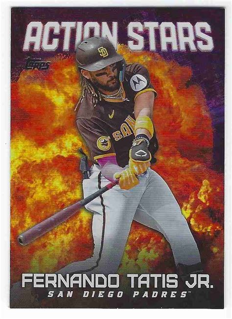 Sportlots Auctions Topps Update Fernando Tatis Jr Action Stars As