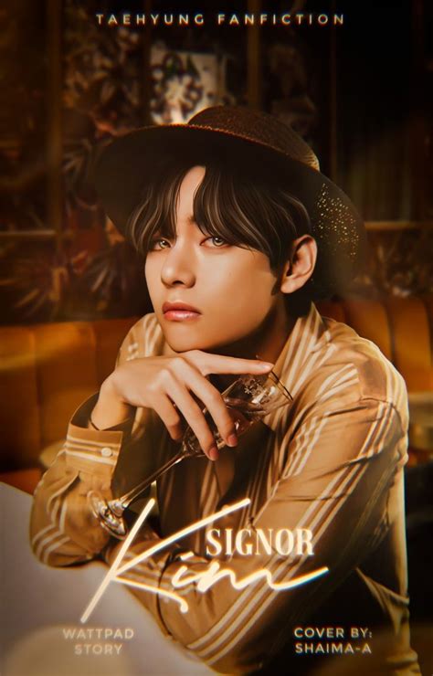 Signor Kim Bts Taehyung Wattpad Cover