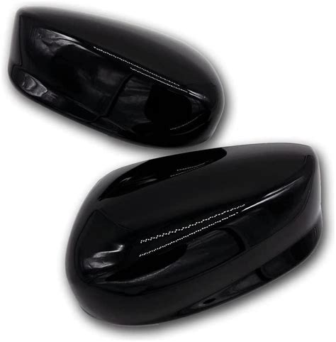 Amazon Eloveq Overlays Gloss Black Side Door Top Half Mirror