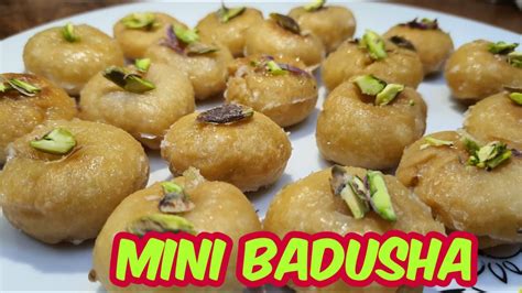 Mini Badusha Recipe In Tamil Diwali Sweet Recipes Balushahi Recipe