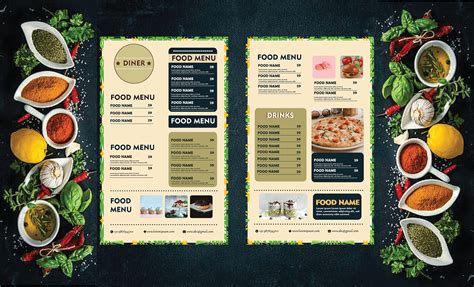 🔰menu Card Design🔰 On Behance