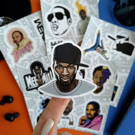 Bulbacraft Rapper Stickers Rap Stickers Rap Toys Rap Accessories