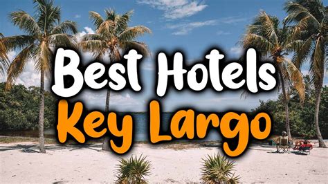 Best Hotels In Key Largo Florida For Families Couples Work Trips Luxury And Budget Youtube