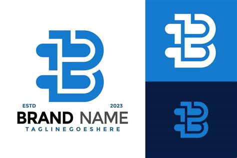 Letter B Creative Logo Design Vector Symbol Icon Illustration 28896680