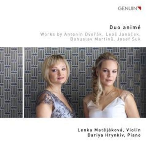 Werke für Violine Klavier von Duo Anim auf CD Musik