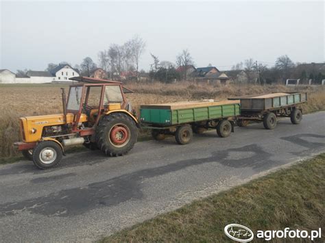 Obraz Traktor Ursus C X Przyczepa D Galeria Rolnicza