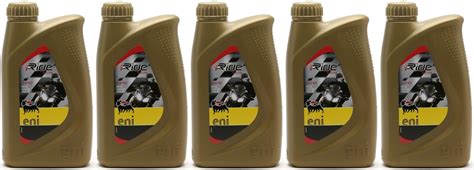 Eni i Ride Racing 5W 40 synthetisches Motorrad Motoröl 5x 1l 5 Liter