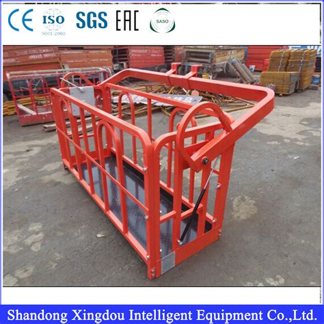 Safety Lock Construction Gondola Scaffolding For Cleaning Work