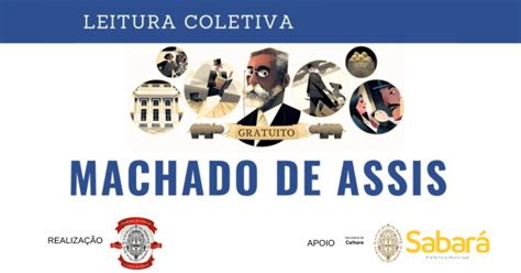 LEITURA COLETIVA MACHADO DE ASSIS em Sabará Sympla