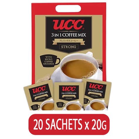 Ucc In Instant Coffee Mix Strong And Regular Sachets Bag