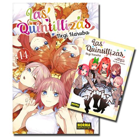 Las quintillizas 14 Edición Especial Mangas Noelu