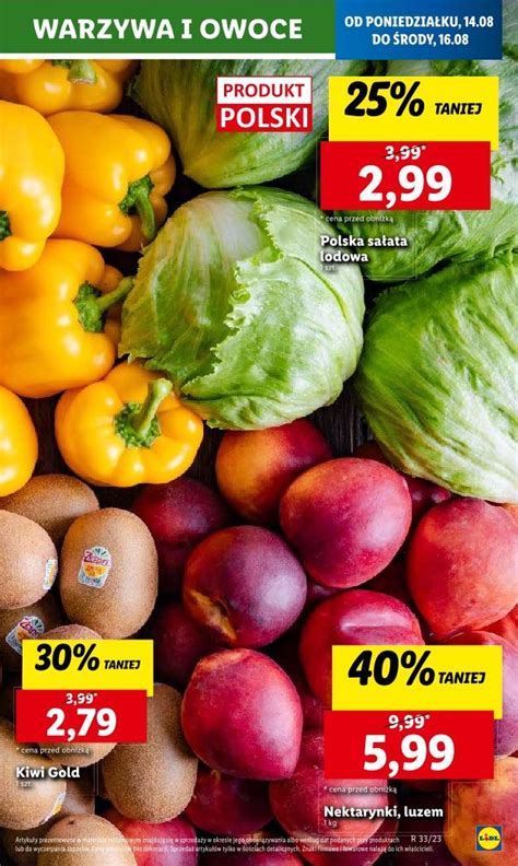 Gazetka promocyjna i reklamowa Lidl Lidl od poniedziałku od 14 08