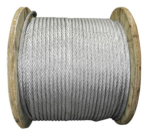 Cable Guaya En Acero Galvanizado De 5 16 7 9mm 7x19 Grupo Navcar