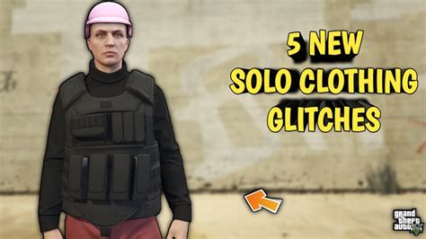 Easy Best Solo Clothing Glitches All In Video Gta Online No