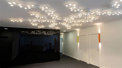 Led Net Line Ceiling Lamp By Artemide