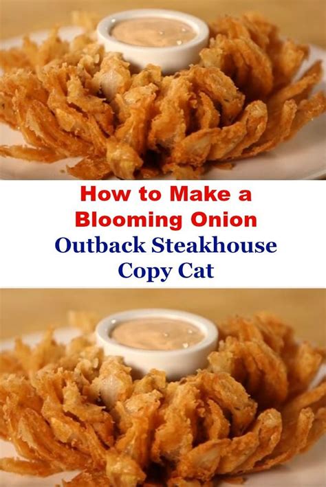 How To Make A Blooming Onion Outback Steakhouse Copy Cat Blooming