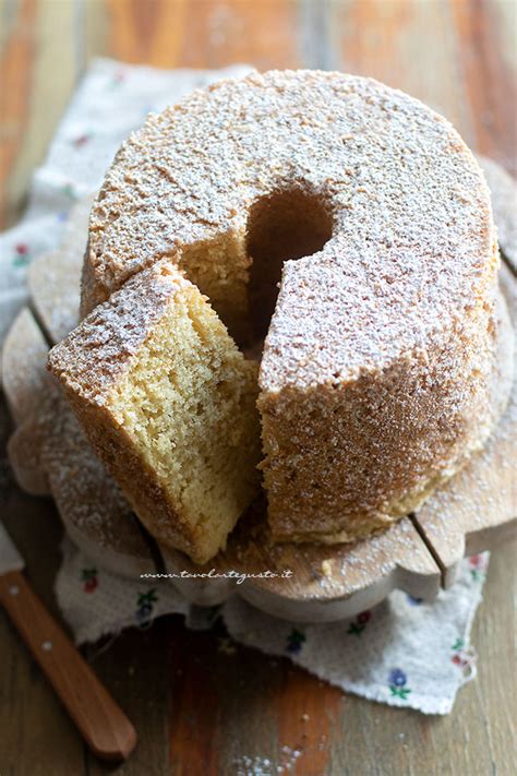 Chiffon Cake La Ricetta Originale Sofficissima Ciambellone Americano