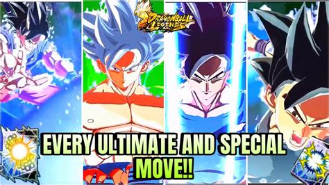 Every Ultra Instinct Gokus Ultimate Cards And Special Move Cards In