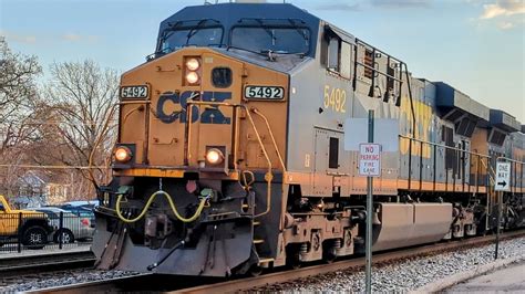 Northbound CSX I142 Intermodal On Track One YouTube