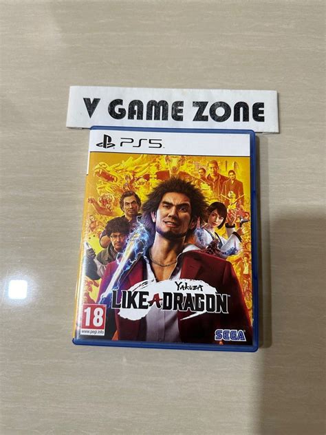 Ps5 Yakuza 7 Like A Dragon Used Games Cd Physical Game Disc Video